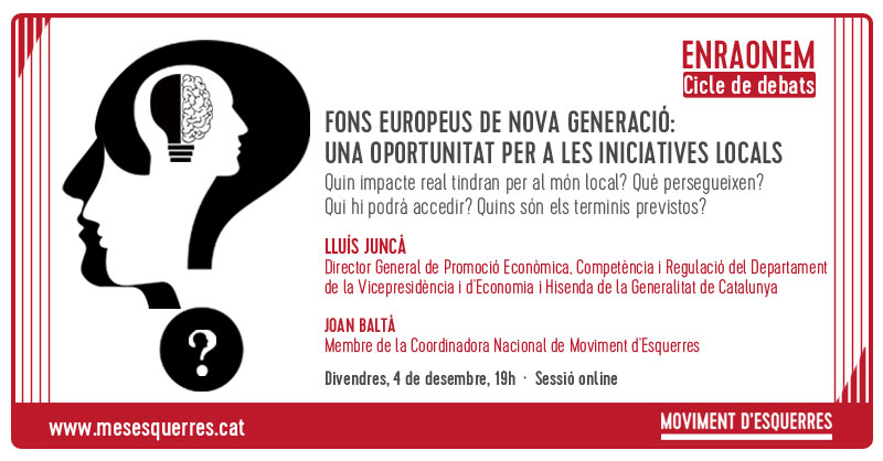 Enraonem: Fons Europeus, oportunitat per a les iniciatives locals