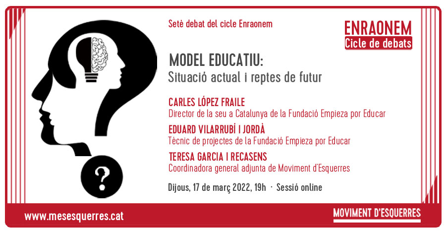 Cicle de debats Enraonem: Model educatiu
