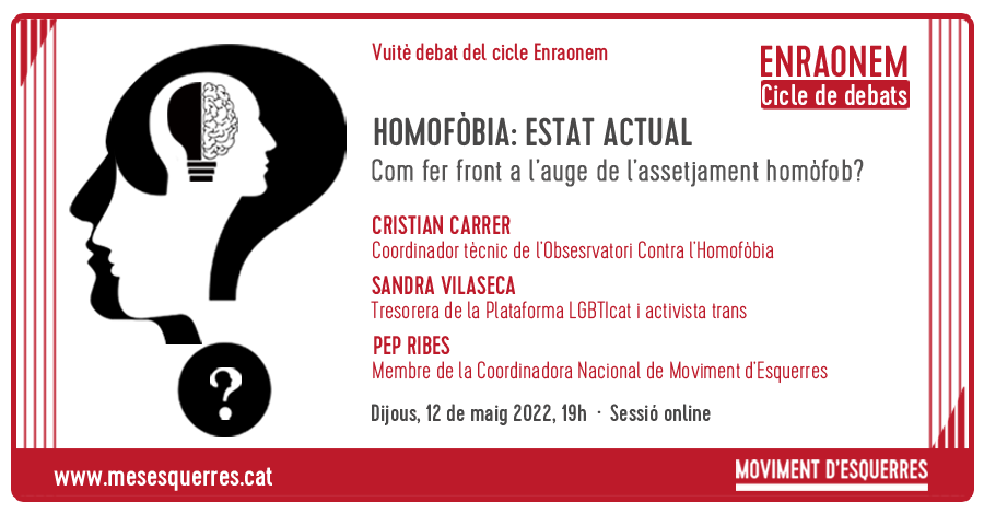 Cicle ENRAONEM: Homofòbia