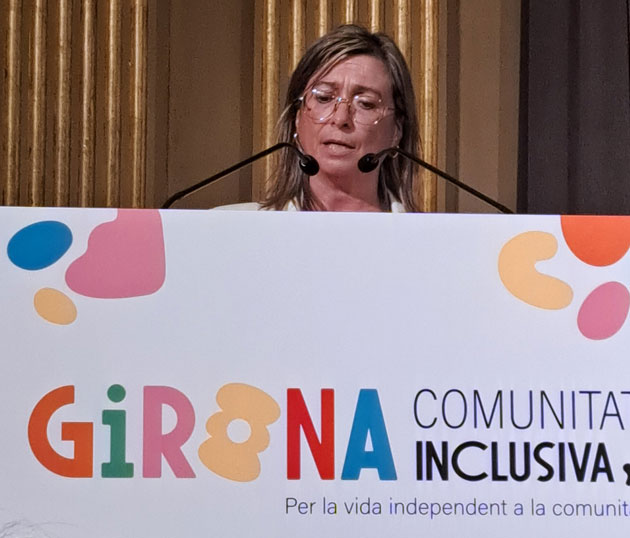 Declaració Girona Comunitat Inclusiva. Gemma Martínez. Abril 2024