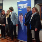 Campanya 12M. Junts + Puigdemont x Catalunya, amb Teresa Garcia i Recasens