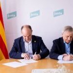 Signatura conveni MEScat-Junts, 11 abril 2025