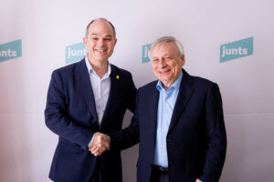 Signatura conveni MEScat-Junts, 11 abril 2025