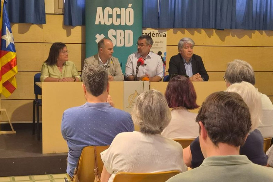Acord de constitució de la coalició electoral d'Acció per Sabadell. Signatura del conveni i roda de premsa. 7 de juliol 2026